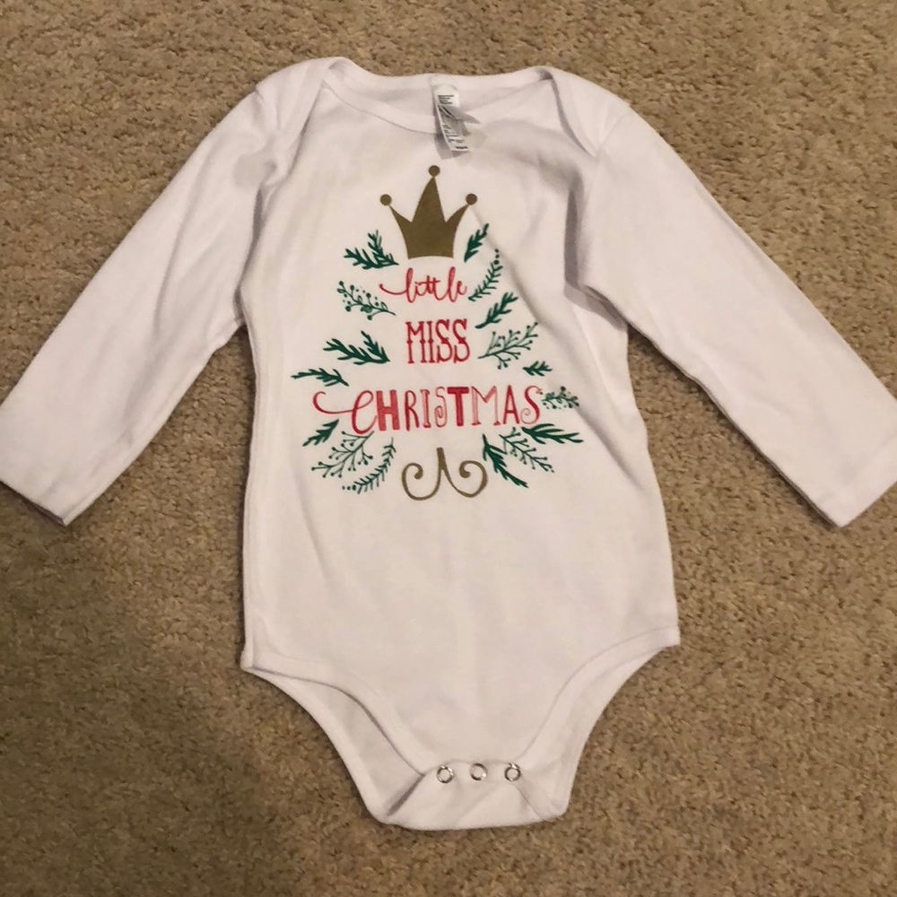 Little Miss Christmas Bodysuit